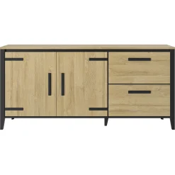 Gautier - Gami Esszimmergarnitur Kork | Esstisch, Vitrine, Anrichte | Gold Oak Design