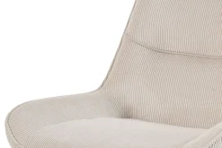 Rousseau Esszimmerstuhl Amalia | 53 x 61 x 87 cm | Sandfarbenes Design