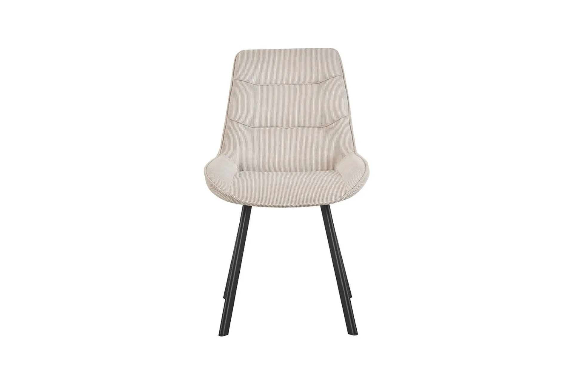 Rousseau Esszimmerstuhl Amalia | 53 x 61 x 87 cm | Sandfarbenes Design