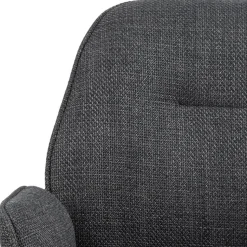 Emob Esszimmerstuhl Aubin mit Armlehne - Drehbar - /schwarz