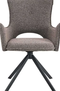 Rousseau Esszimmerstuhl Billy - 58x60x88cm - drehbar - sand