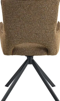Rousseau Esszimmerstuhl Billy - 58x60x88cm - drehbar - Rost