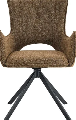 Rousseau Esszimmerstuhl Billy - 58x60x88cm - drehbar - Rost