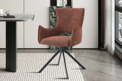 Rousseau Esszimmerstuhl Billy - 58x60x88cm - drehbar -
