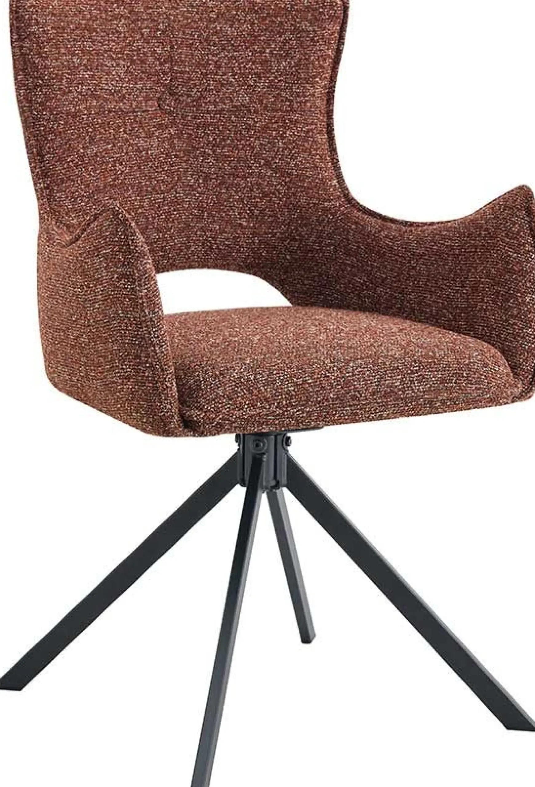 Rousseau Esszimmerstuhl Billy - 58x60x88cm - drehbar -