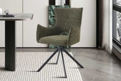 Rousseau Esszimmerstuhl Billy - 58x60x88cm - drehbar -