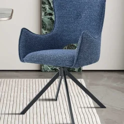 Rousseau Esszimmerstuhl Billy - 58x60x88cm - drehbar -