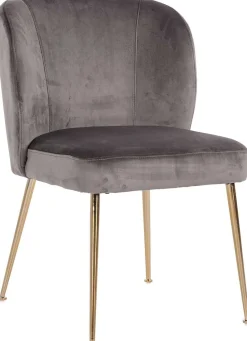 Richmond Esszimmerstuhl Cannon velvet - /gold