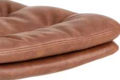 Emob Esszimmerstuhl Dean - 47x57x85cm - Kunstleder - cognac