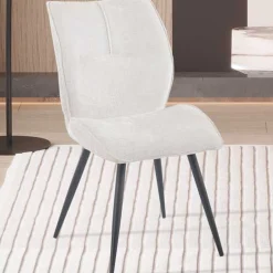 Rousseau Esszimmerstuhl Faye - 49x65x89cm - ecru