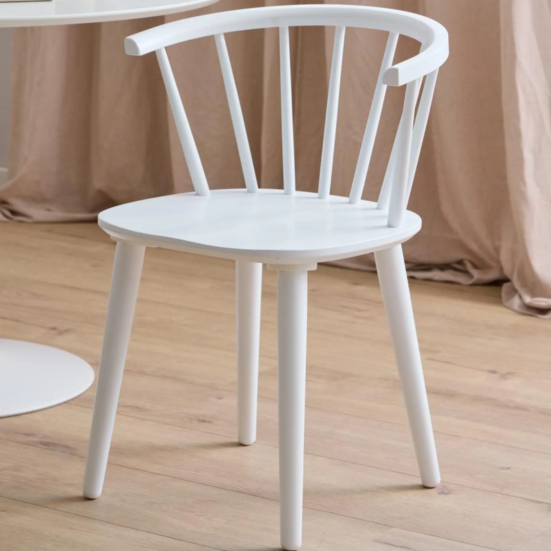 Emob Esszimmerstuhl Ida - 51x51x75cm - Gummiholz -