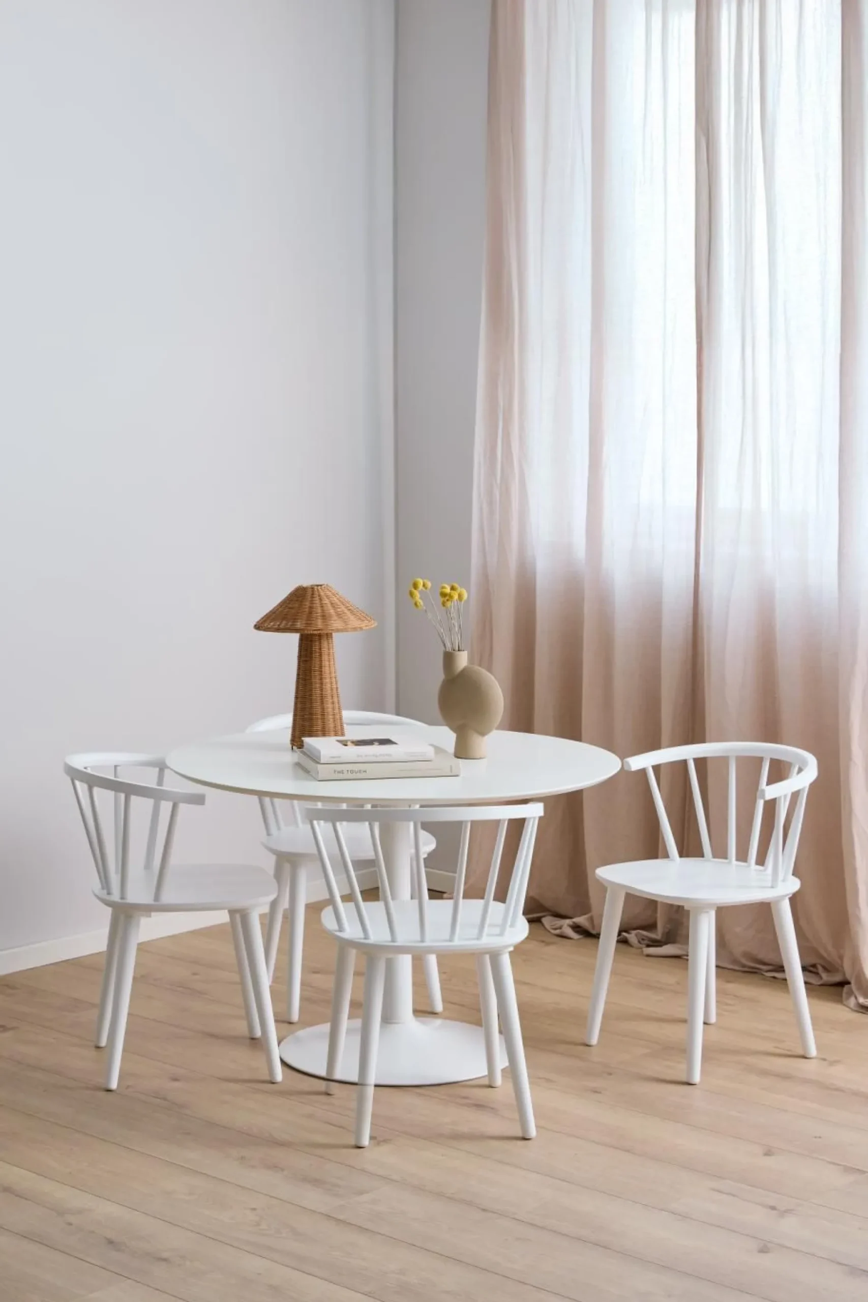 Emob Esszimmerstuhl Ida - 51x51x75cm - Gummiholz -