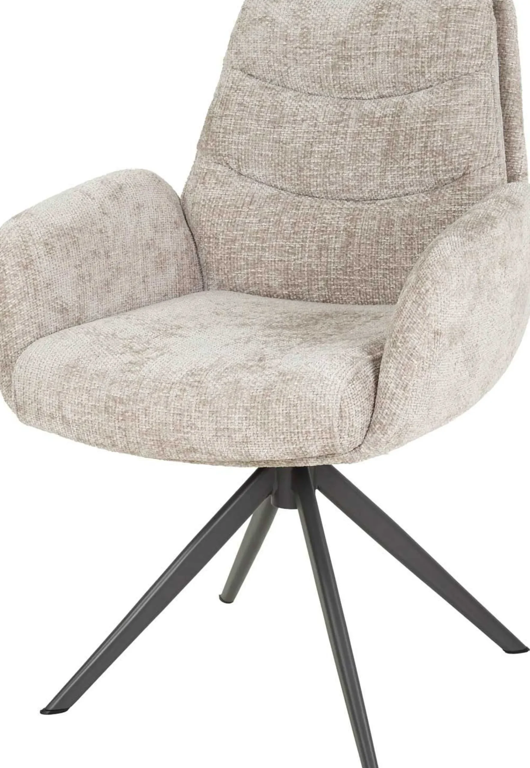 Emob Esszimmerstuhl Lungo - 66x67x90cm - drehbar - sand