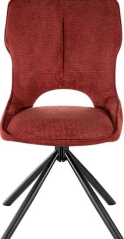 Rousseau Esszimmerstuhl Morris - 48x59.5x90cm - drehbar - er Stoff