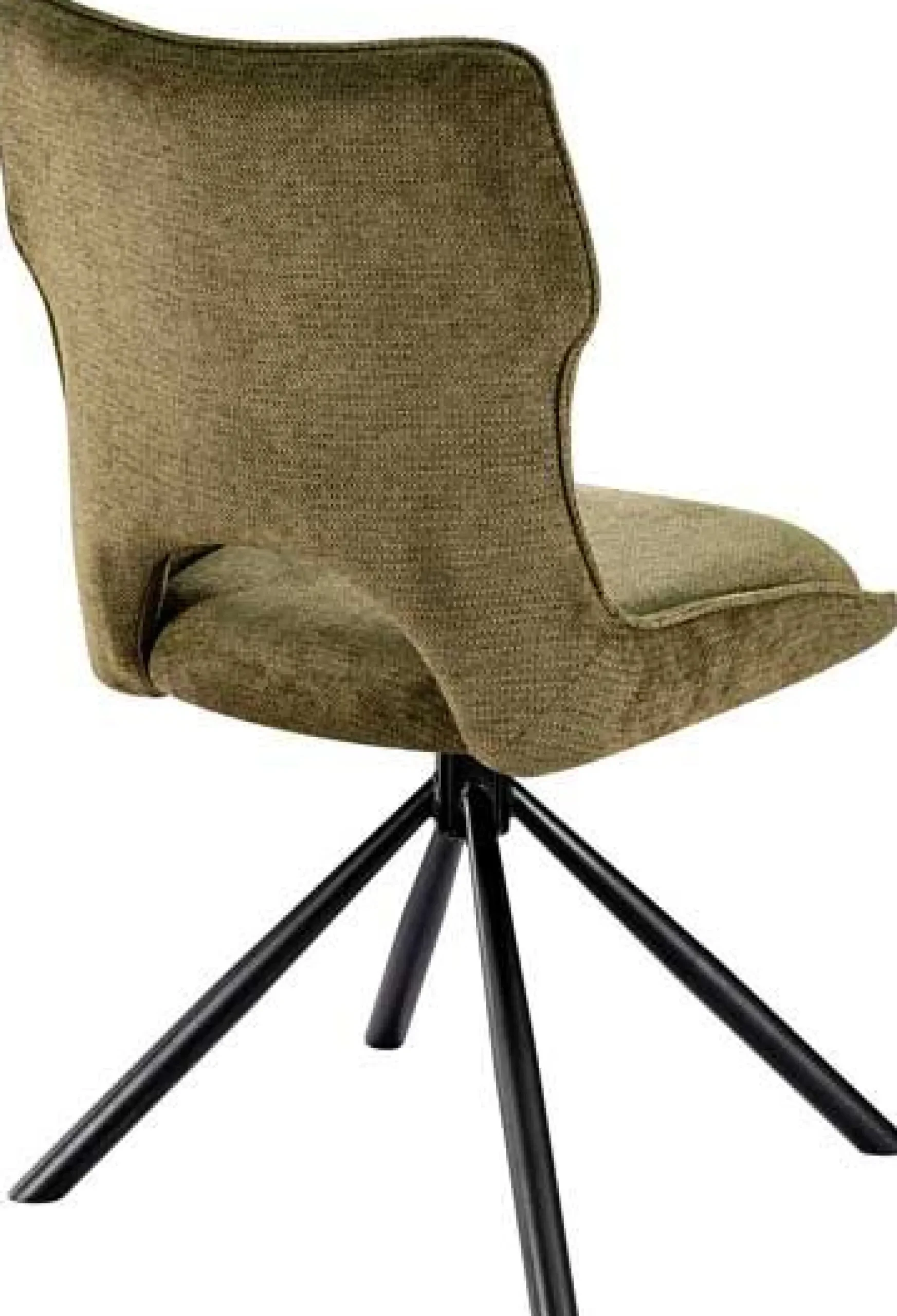 Rousseau Esszimmerstuhl Morris - 48x59.5x90cm - drehbar - er Stoff