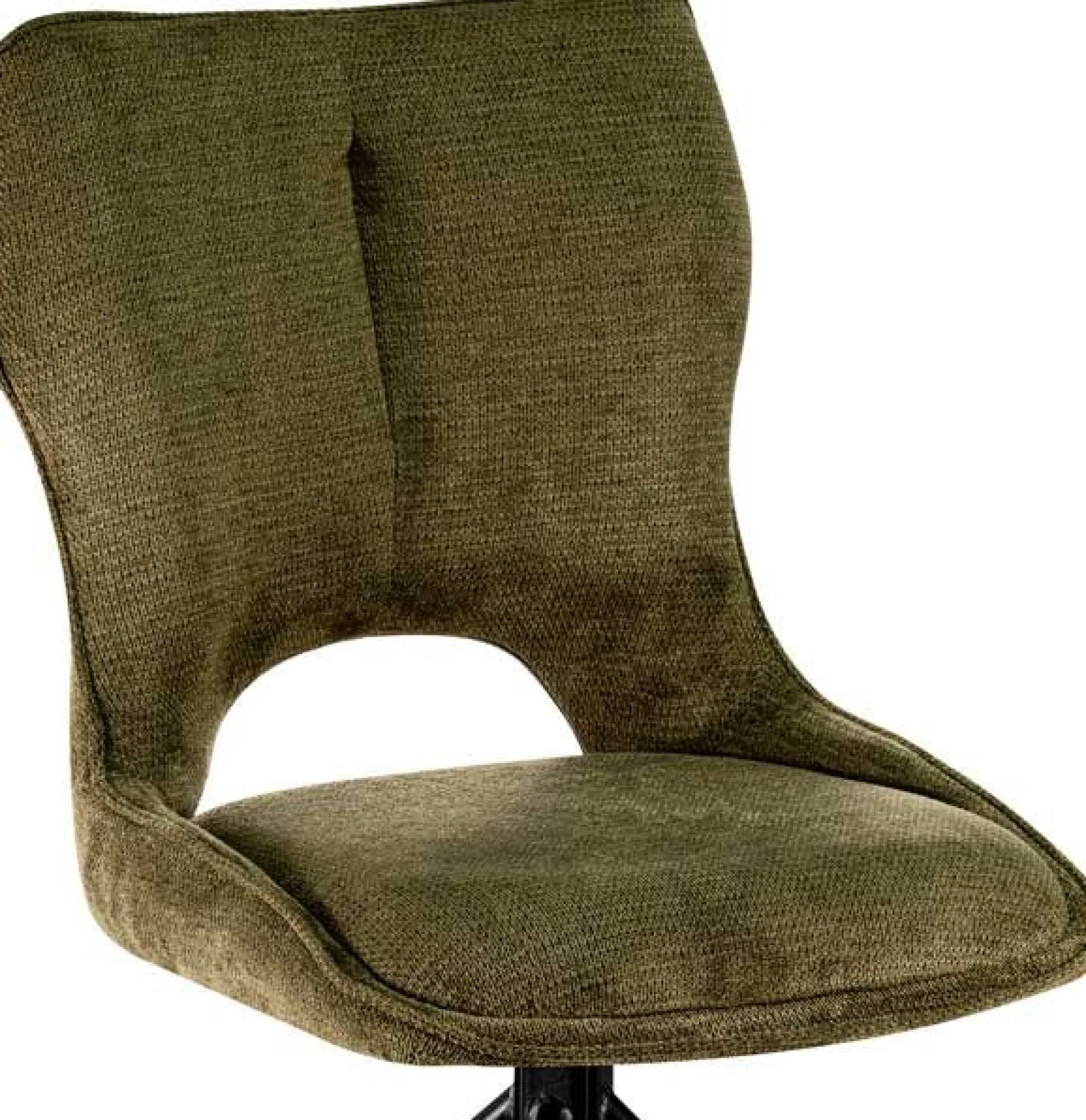 Rousseau Esszimmerstuhl Morris - 48x59.5x90cm - drehbar - er Stoff