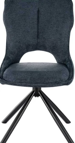 Rousseau Esszimmerstuhl Morris - 48x59.5x90cm - drehbar - er Stoff