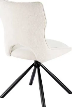 Rousseau Esszimmerstuhl Morris - 48x59.5x90cm - drehbar - Stoff