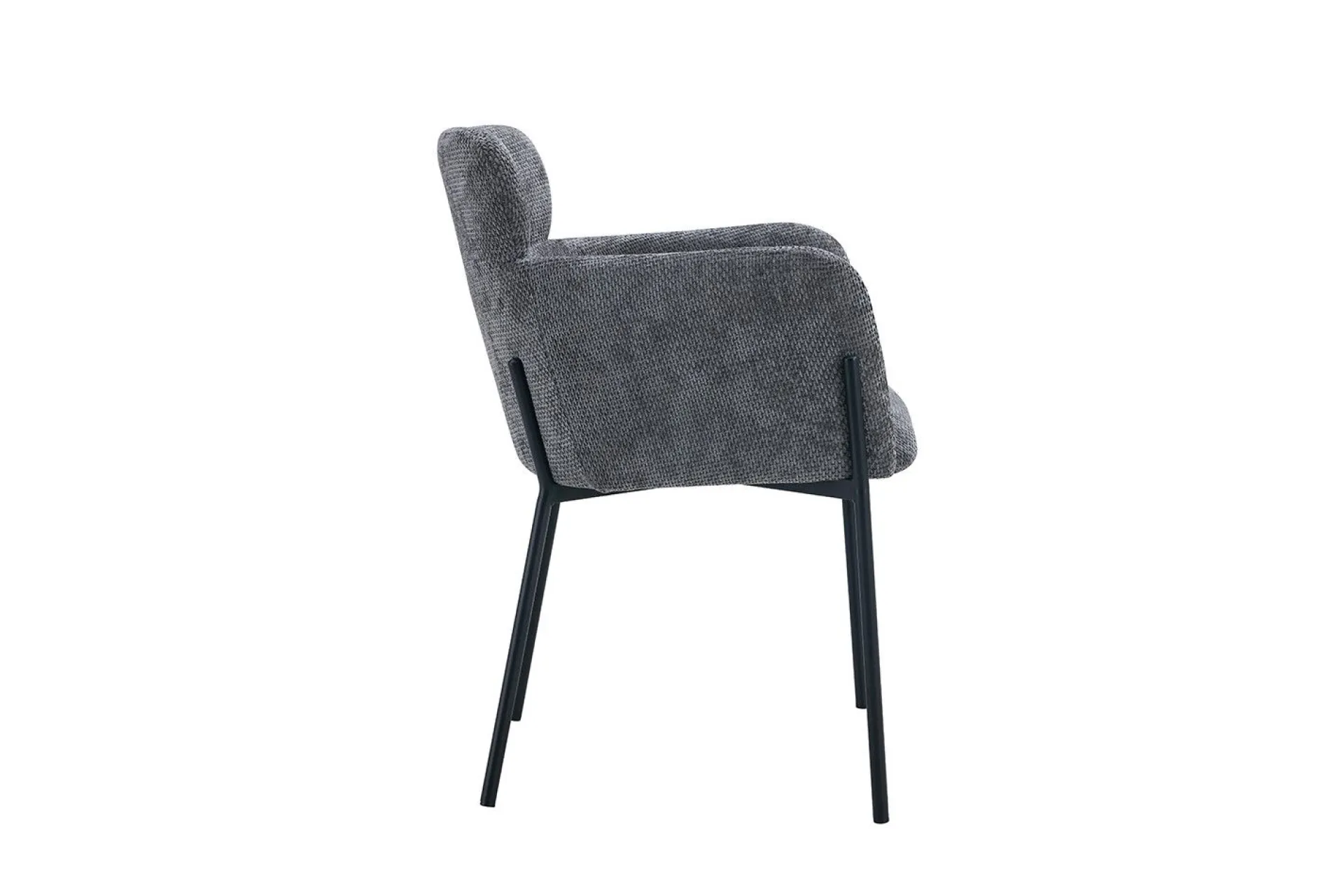 Rousseau Esszimmerstuhl Naomi | 60 x 60 x 83 cm | Dunkel