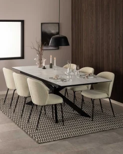 Emob Esszimmerstuhl Patricia - creme