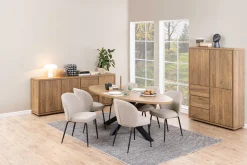 Emob Esszimmerstuhl Patricia - 59x47x82 cm - Monza/