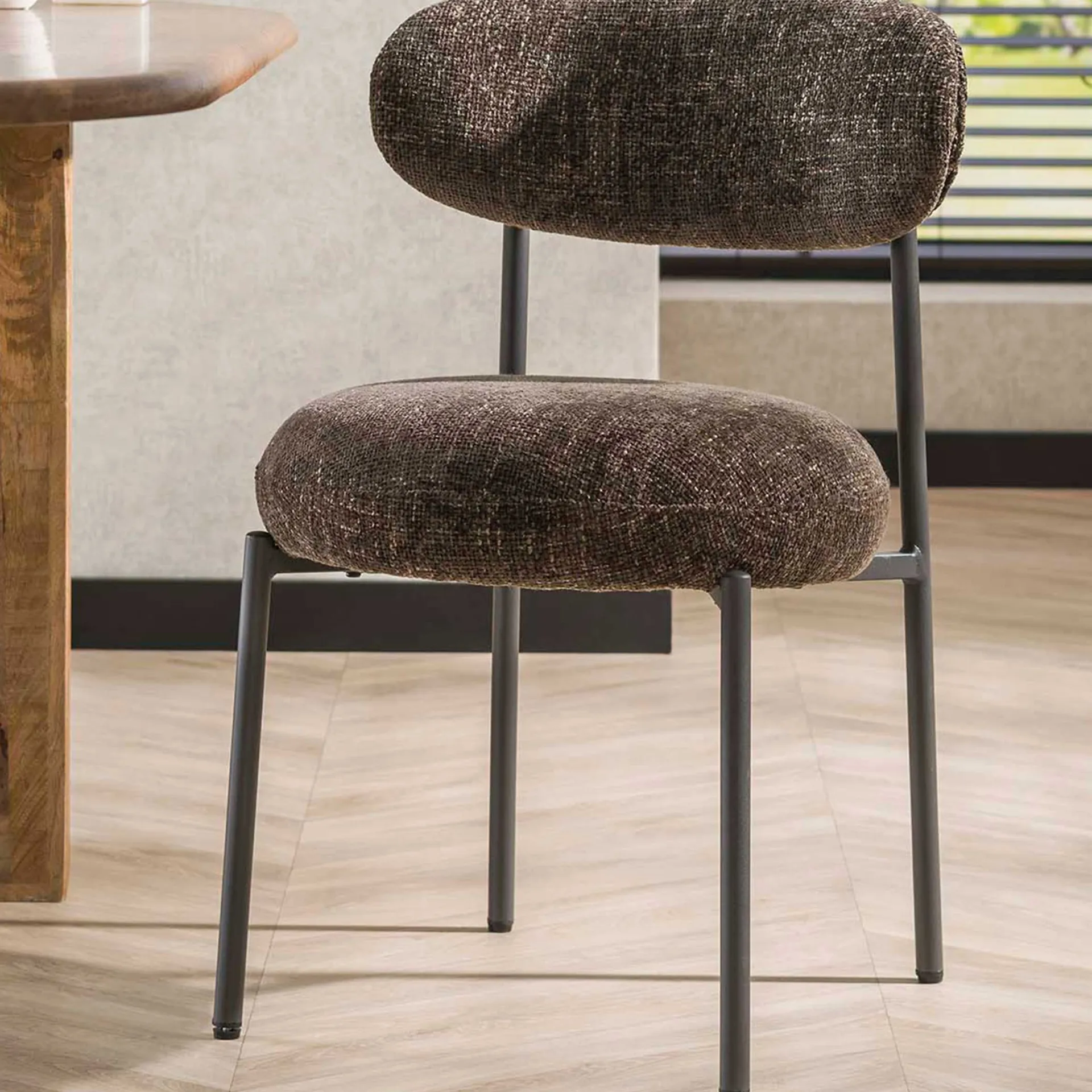 Emob Esszimmerstuhl Rondo - 52x57x81cm - er Stoff