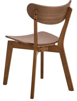 Emob Esszimmerstuhl Rover - 45x55x79,5cm - Walnussfurnier