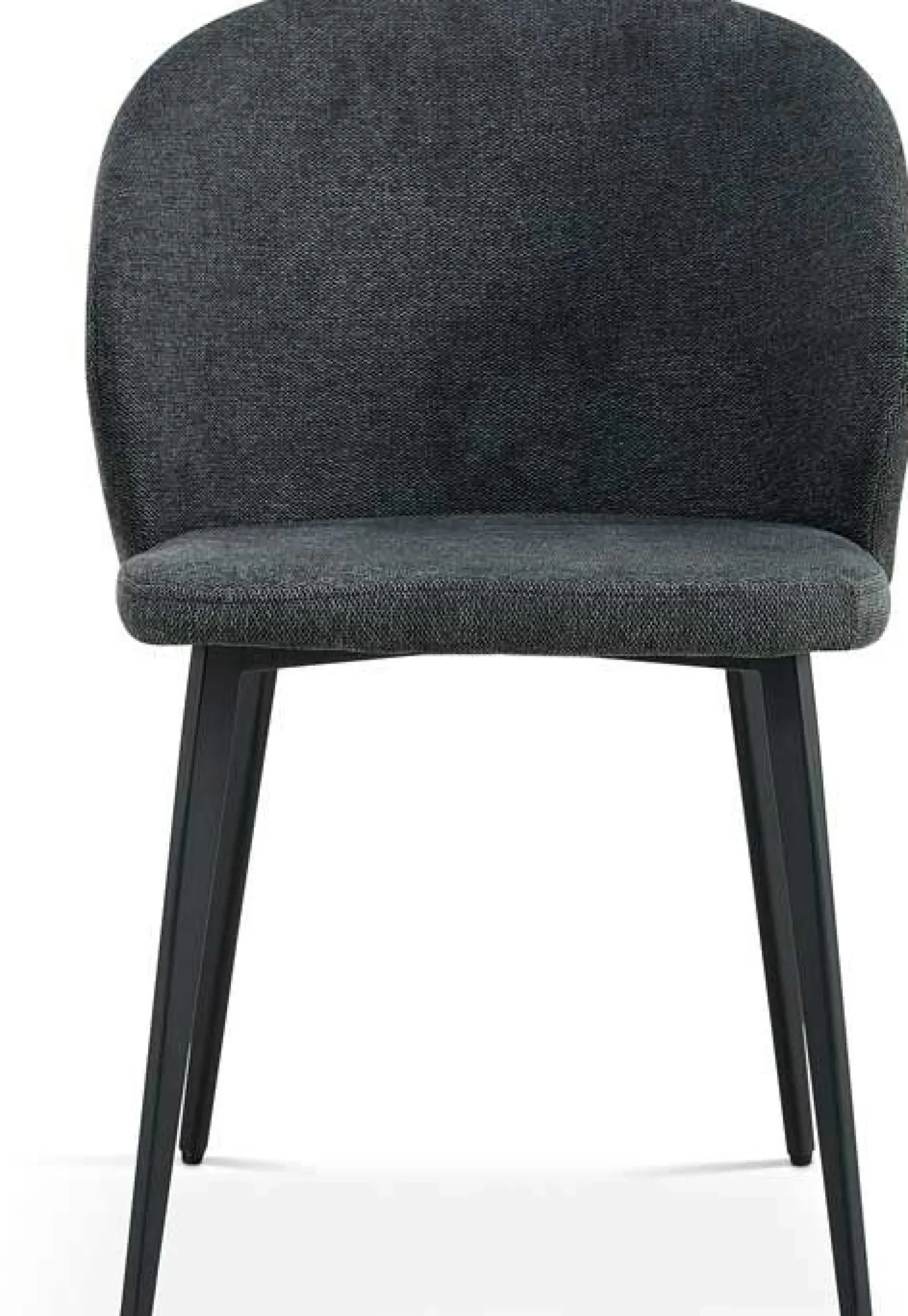 Rousseau Esszimmerstuhl Tilly - 51x55x80cm - dunkelgrauer Stoff