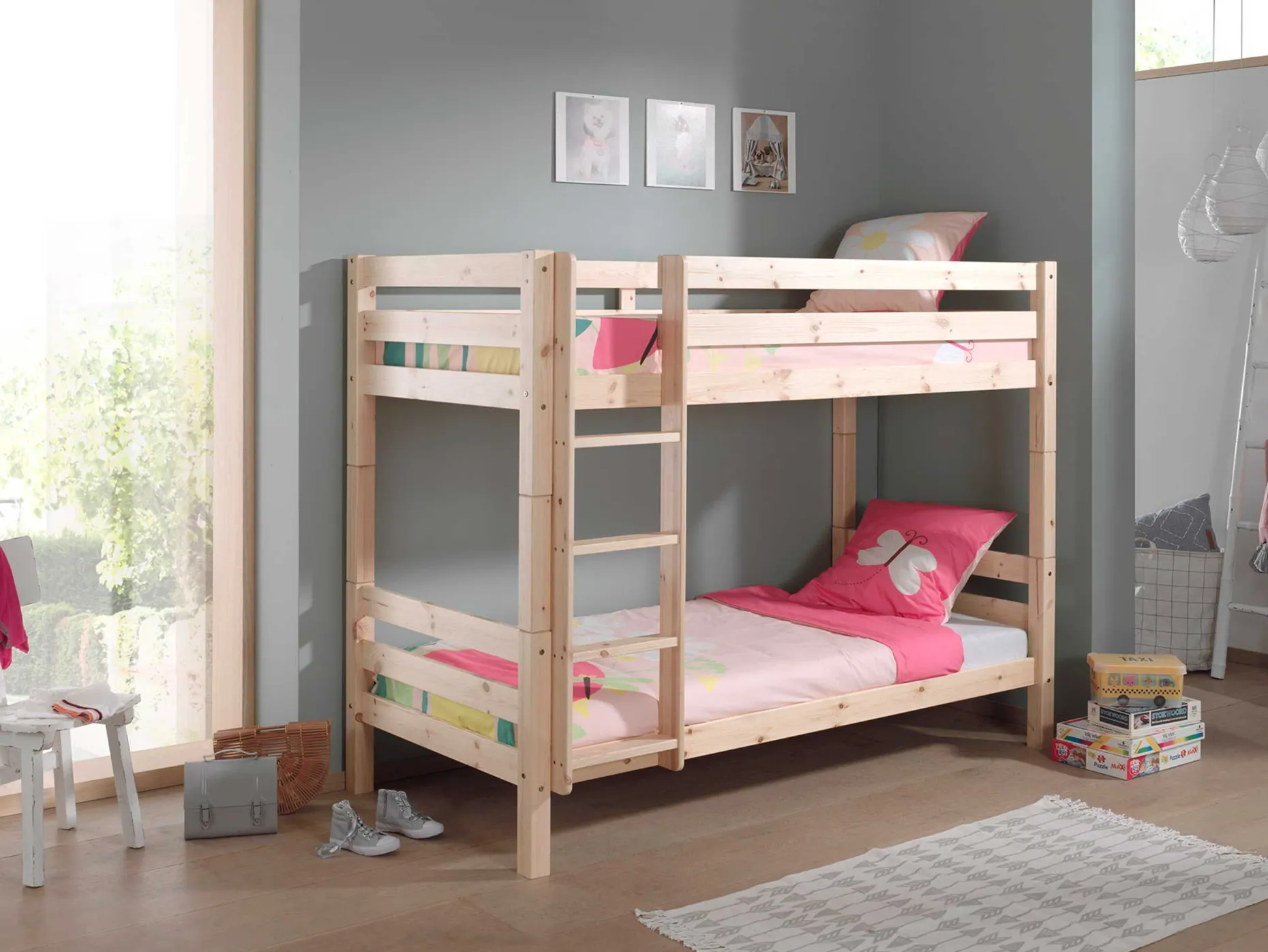 Etagenbett Claire 160cm - Kieferholz