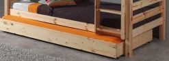 Etagenbett Claire 160cm mit Bettkasten - Kieferholz