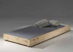 Etagenbett Claire 160cm mit Bettkasten - Kieferholz