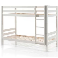 Etagenbett Claire 160cm mit zwei Schubladen - weiß