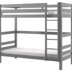 Etagenbett Claire hoch - grau