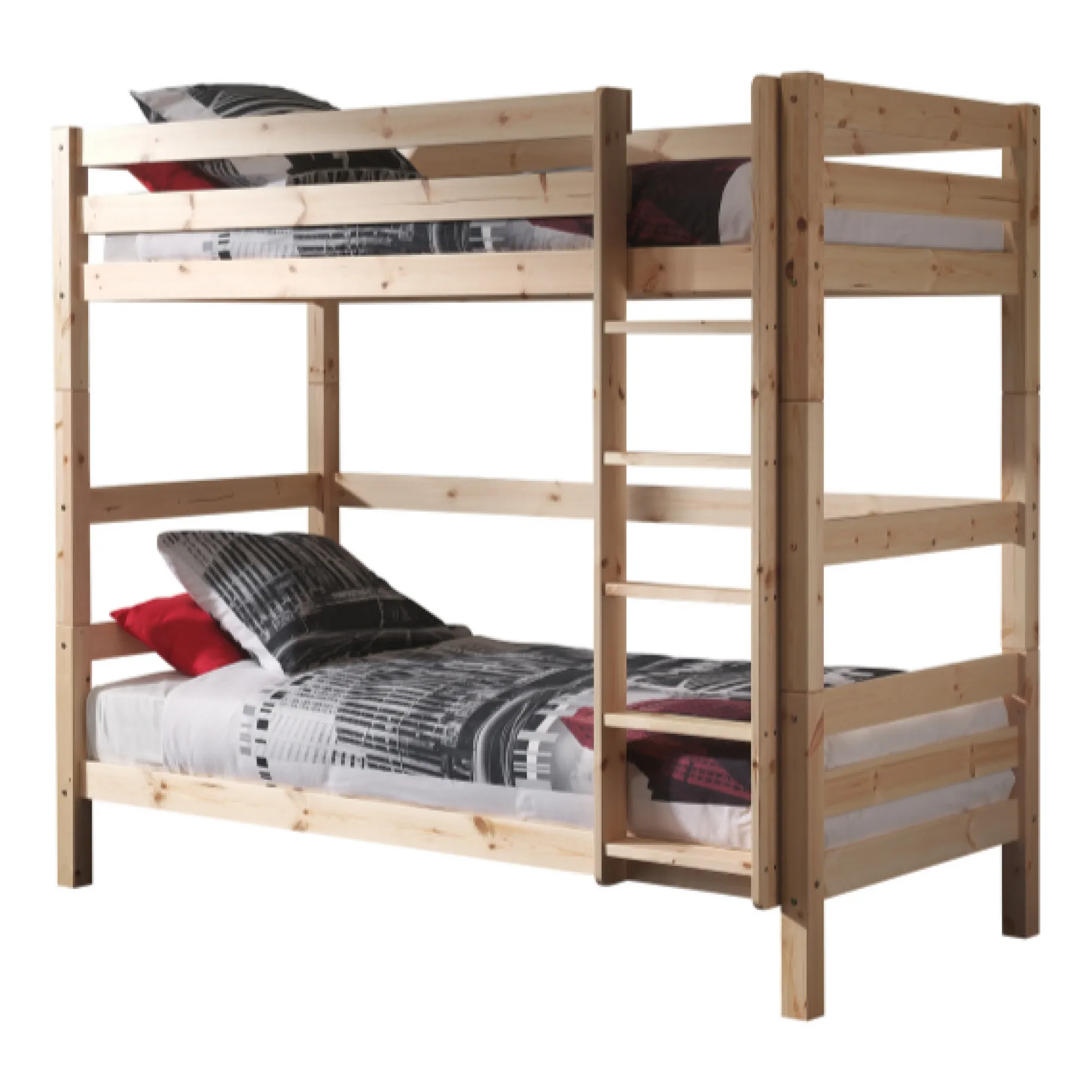 Etagenbett Claire hoch - Kieferholz