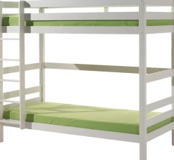 Etagenbett Claire hoch - weiß
