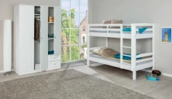 Etagenbett David 90x200 - white wash