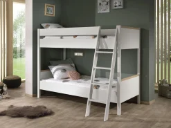Etagenbett London 90x200 - weiß
