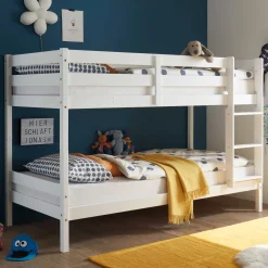 Etagenbett Maren 90x200 - mit Lattenrosten - weiß
