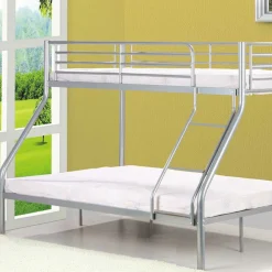 Etagenbett Nobi 3-Sitzer Metall - grau