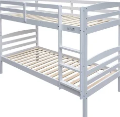 Etagenbett Roy 90x200 | teilbar | Kiefer weiß