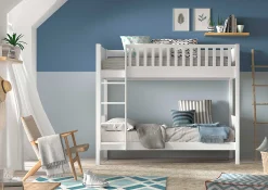 Etagenbett Scottie mit Bettschublade - weiß