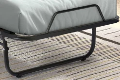 Etagenbett Xenia 90x200 cm - inklusive Matratze - schwarz
