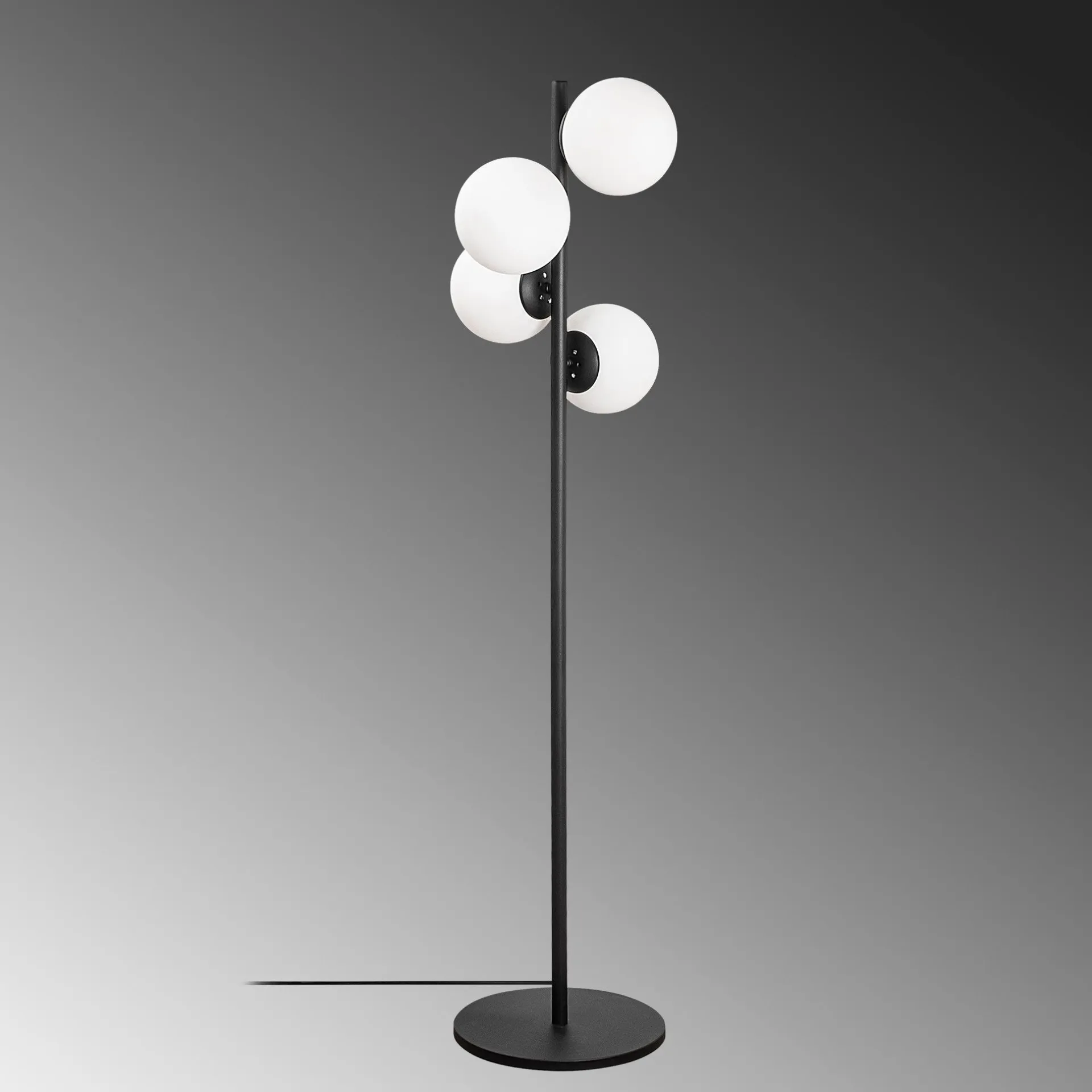 Emob Faze Stehleuchte | METALLGEHÄUSE | Schwarz