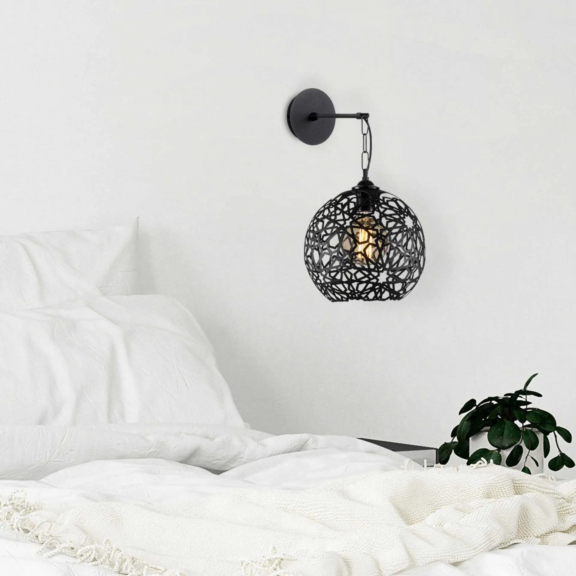 Emob Fellini Wandleuchte | METALLGEHÄUSE |
