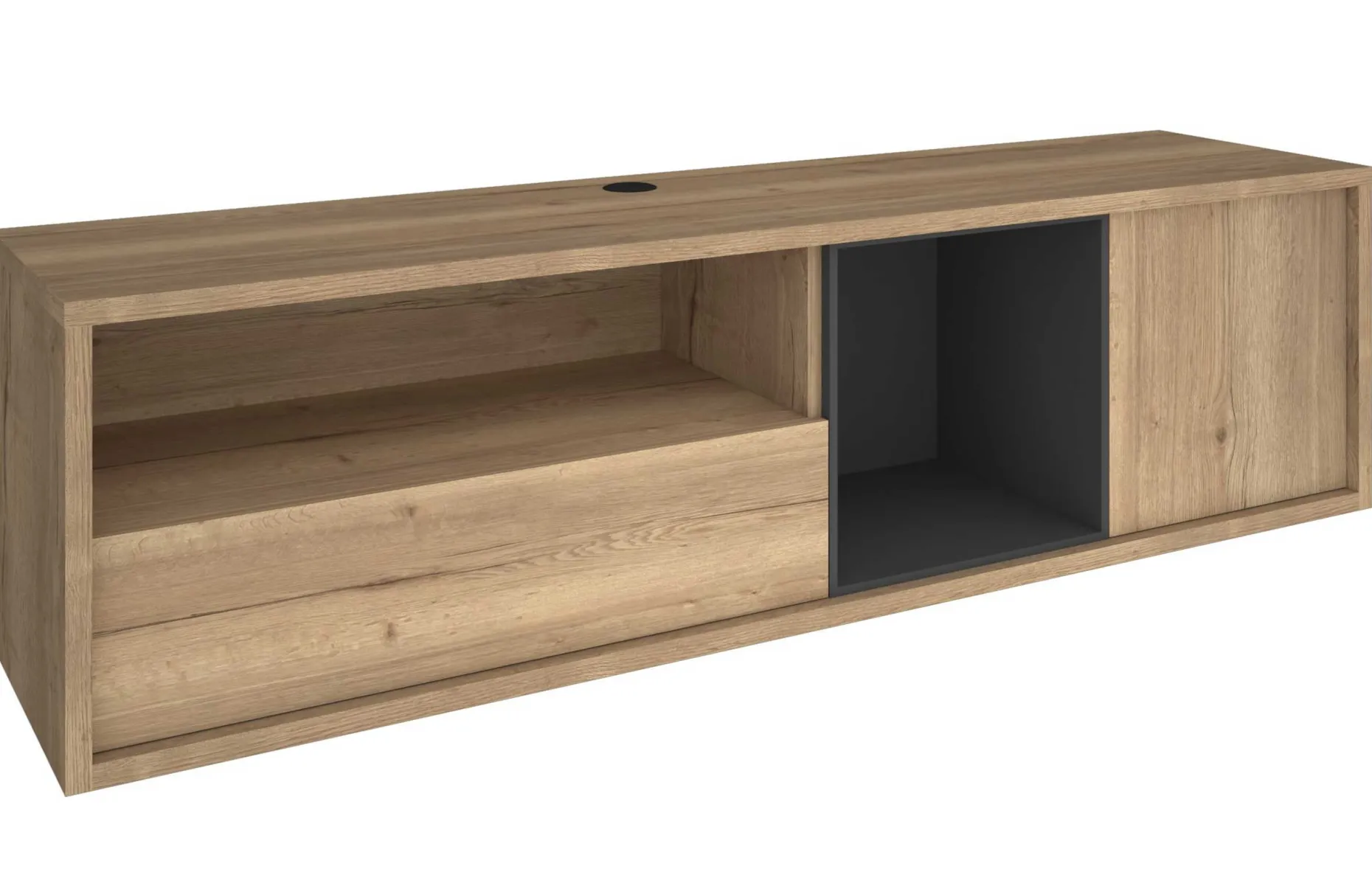 Fernsehmöbel Frame 177cm - Eiche hell