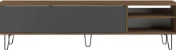Fernsehschrank Jiro 165cm - Walnuss/Anthrazit