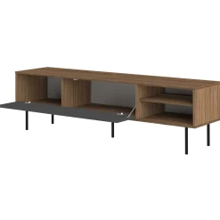 Fernsehschrank Watt 165cm - Walnuss/Grau