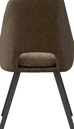 Rousseau Filou' Bouclé Sand Stuhl | PU Polsterung - 85x48x56cm