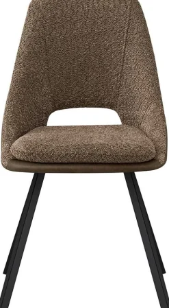 Rousseau Filou' Bouclé Sand Stuhl | PU Polsterung - 85x48x56cm