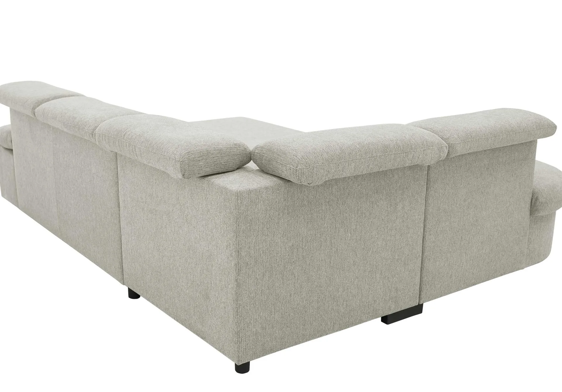 PGS Firenze Ecksofa links - mit Bettfunktion - Stoff
